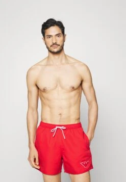 Emporio Armani Boxer - Swimming Shorts - Ruby Red