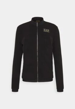 EA7 Emporio Armani Zip-Up Sweatshirt - Black -Total Wear Store 983131e142b149abac7fd5adbcd59ae2