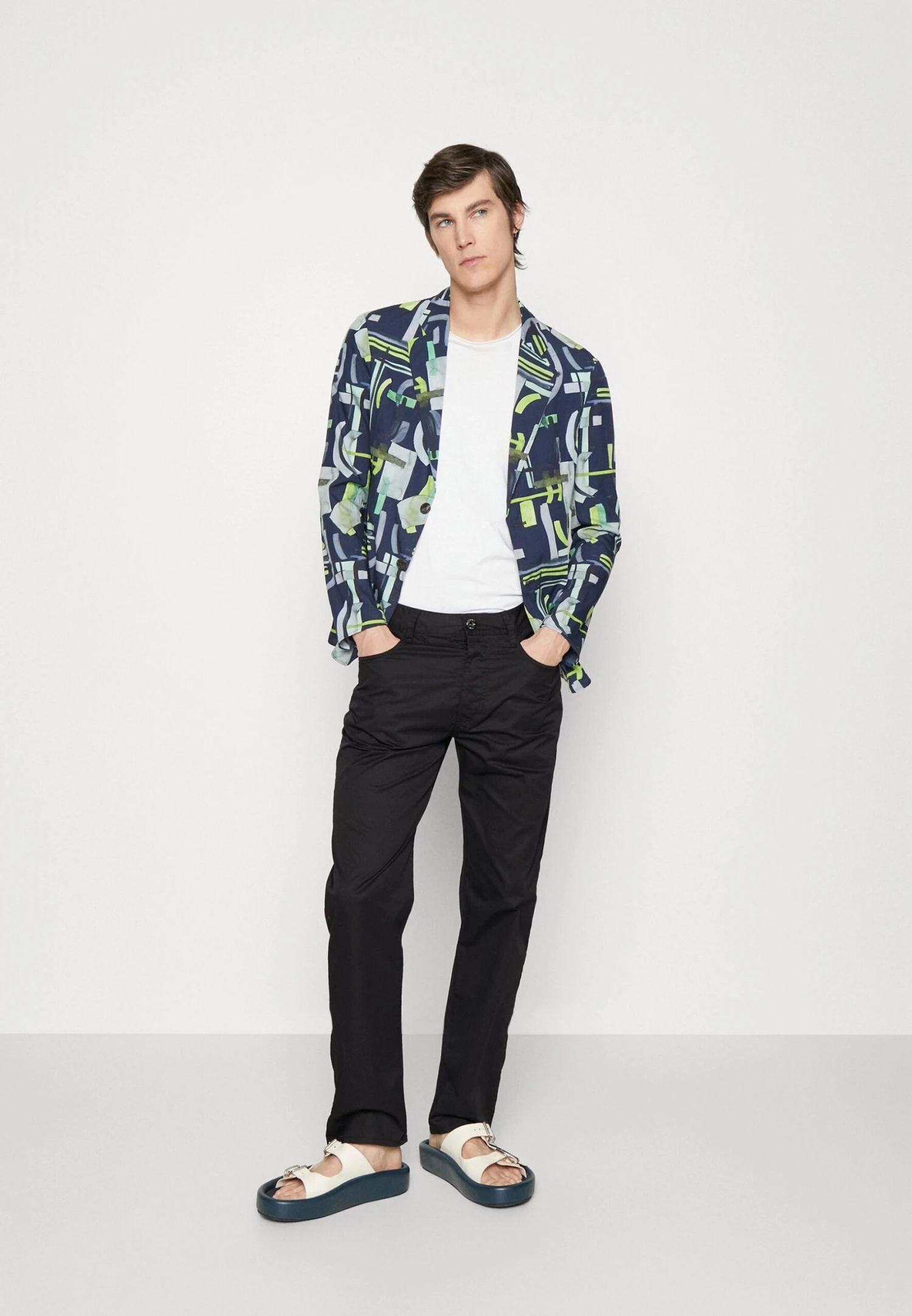 Emporio Armani Pockets Pant - Straight Leg Jeans - Japan Denim 4 Emporio Armani Pockets Pant - Straight Leg Jeans - Japan Denim - Image 2