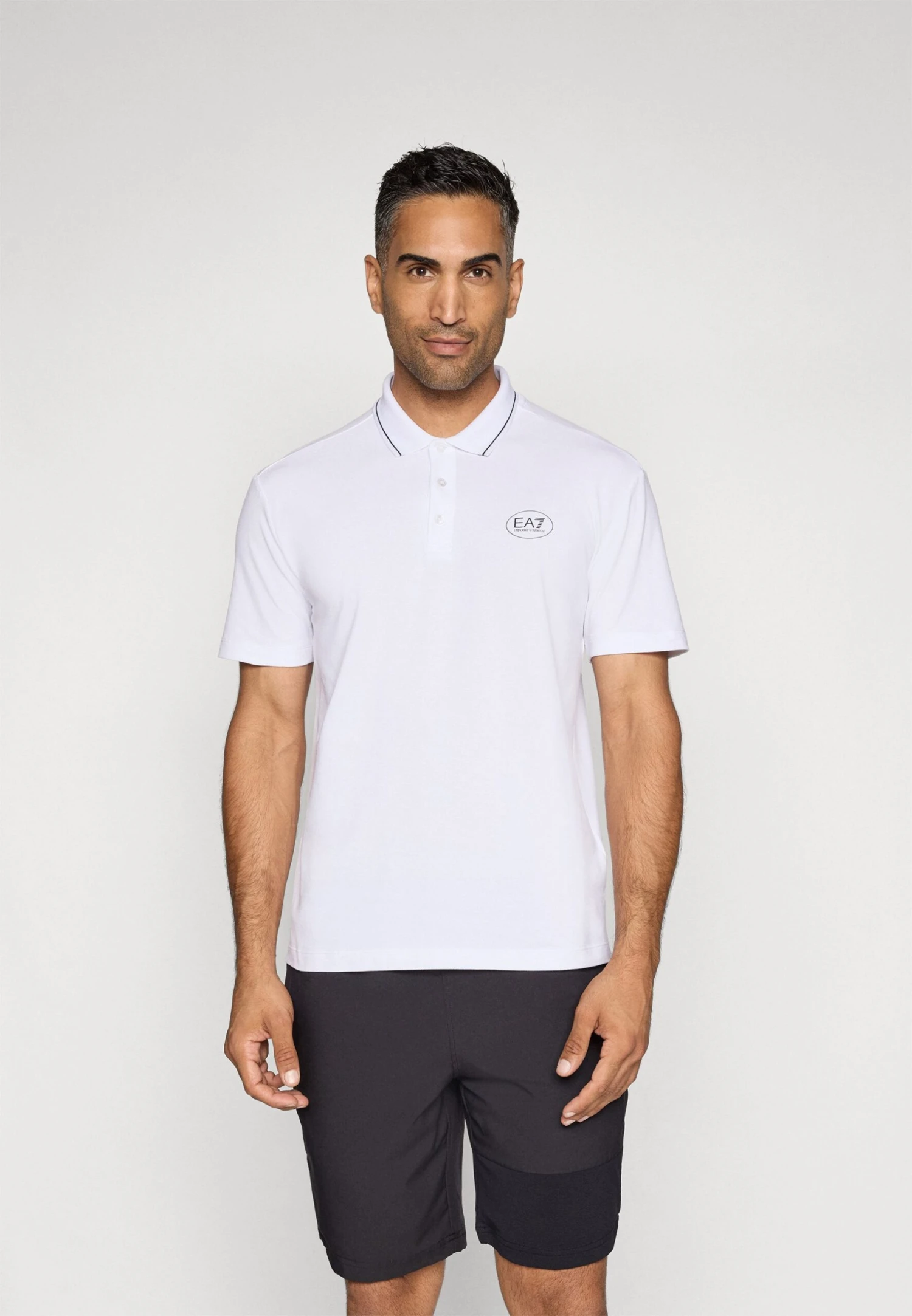EA7 Emporio Armani TENNIS CLUB - Polo Shirt - White 3 EA7 Emporio Armani TENNIS CLUB - Polo Shirt - White