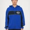 EA7 Emporio Armani TRAIN LOGO SERIES PIPING HOODIE - Zip-up Sweatshirt - Surf The Web