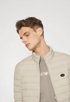 Emporio Armani Print T-Shirt - Beige -Total Wear Store 9a3193f7f62d4ae186981242c57f614c