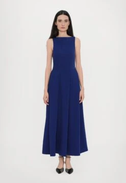 Emporio Armani DRESS - Maxi Dress - Royal Blue -Total Wear Store 9a3dbdf60b2244fb965dd0ccc0f799b1