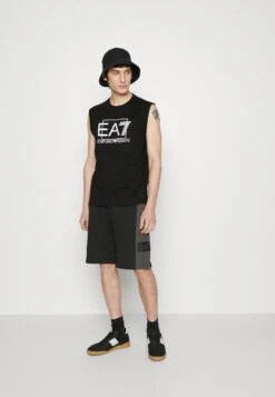 EA7 Emporio Armani Top - Black -Total Wear Store 9a678a31dd8d498ebb34c5efdc000d95