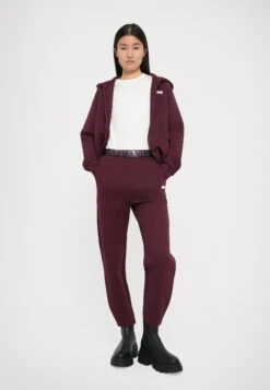 EA7 Emporio Armani Tracksuit Bottoms - Bordeaux -Total Wear Store 9aa02156af1042c3905e1e44387de274