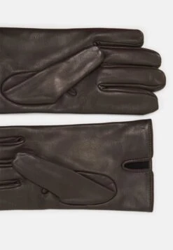 Emporio Armani Guanto Con Baguette Gloves Unisex - Gloves - Brown -Total Wear Store 9b1cbdb1cd5d460489fedca3e808528f