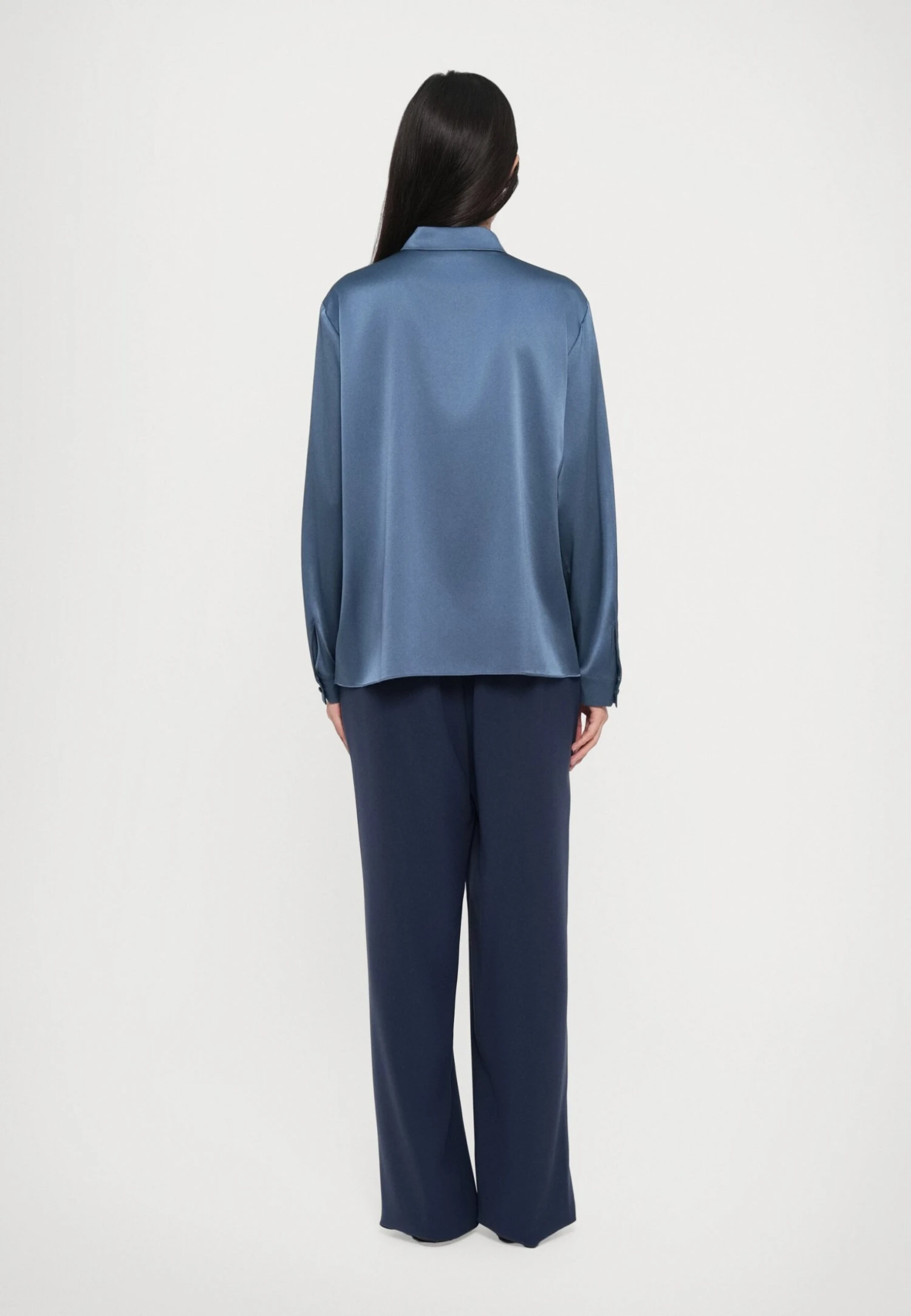 Emporio Armani SHIRT - Button-down Blouse - China Blue 5 Emporio Armani SHIRT - Button-down Blouse - China Blue - Image 3