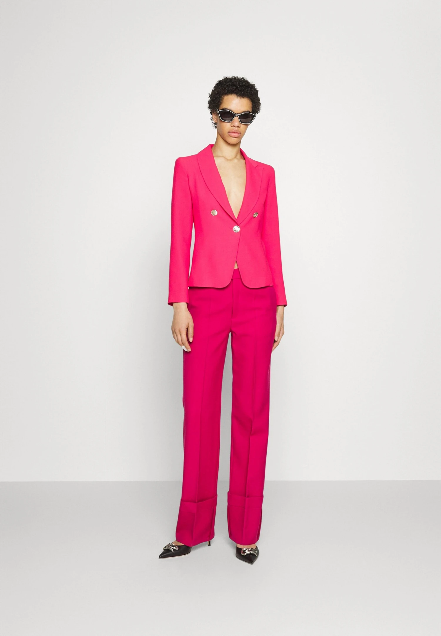 Emporio Armani Jackets - Blazer - Rosso Ciliegia 4 Emporio Armani Jackets - Blazer - Rosso Ciliegia - Image 2