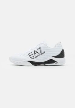 EA7 Emporio Armani Tennis Tech Clay - Clay Court Tennis Shoes - White/Black