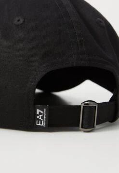 EA7 Emporio Armani TRAIN LOGO SERIES EMBROIDERED UNISEX - Cap - Black -Total Wear Store 9b85f600e0624f68b59dbf8d211ac345