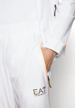 EA7 Emporio Armani Tennis Pro Suit - Tracksuit - White -Total Wear Store 9b9a6631fe594e80b3dbaff54cba04a6
