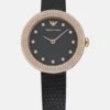 Emporio Armani Rosa - Watch - Black -Total Wear Store 9bec1f4f77bf4a3cbf81242a8edbcdb2