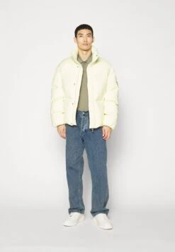 Emporio Armani Down Jacket - Giallo Polvere -Total Wear Store 9d7d59429b7749c8ac03208a14f7bb2d