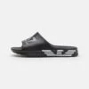 EA7 Emporio Armani Crusher Distance Slide - Pool Slides - Black -Total Wear Store 9e0e3226b8614d928ea72544ec201906