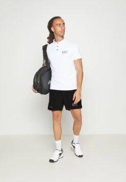 EA7 Emporio Armani Tennis Pro - Sports Shorts - Black -Total Wear Store 9e5bc434b09c4053b0a907e50d2798da