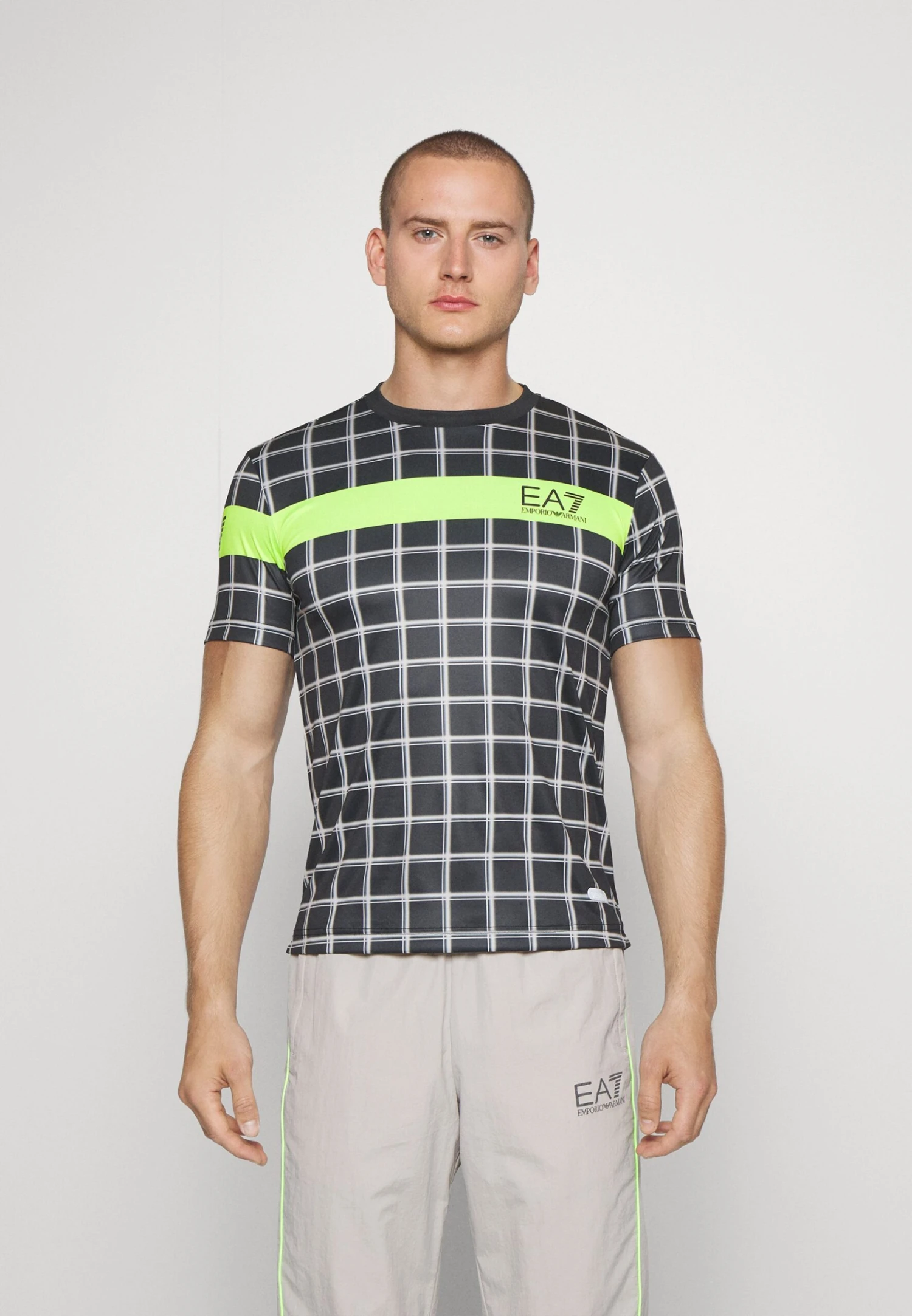 EA7 Emporio Armani Tennis Pro Tee - Print T-Shirt - Black 3 EA7 Emporio Armani Tennis Pro Tee - Print T-Shirt - Black