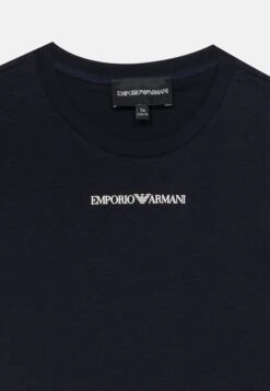 Emporio Armani UNISEX - Basic T-shirt - Navy/off White -Total Wear Store 9ea65c3ec388483aafd75e7f57b56e43
