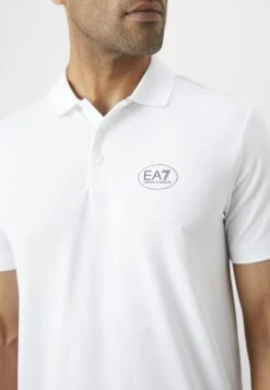EA7 Emporio Armani TENNIS PRO - Polo Shirt - White -Total Wear Store 9ee0f347638040e9bd04318efa411f05