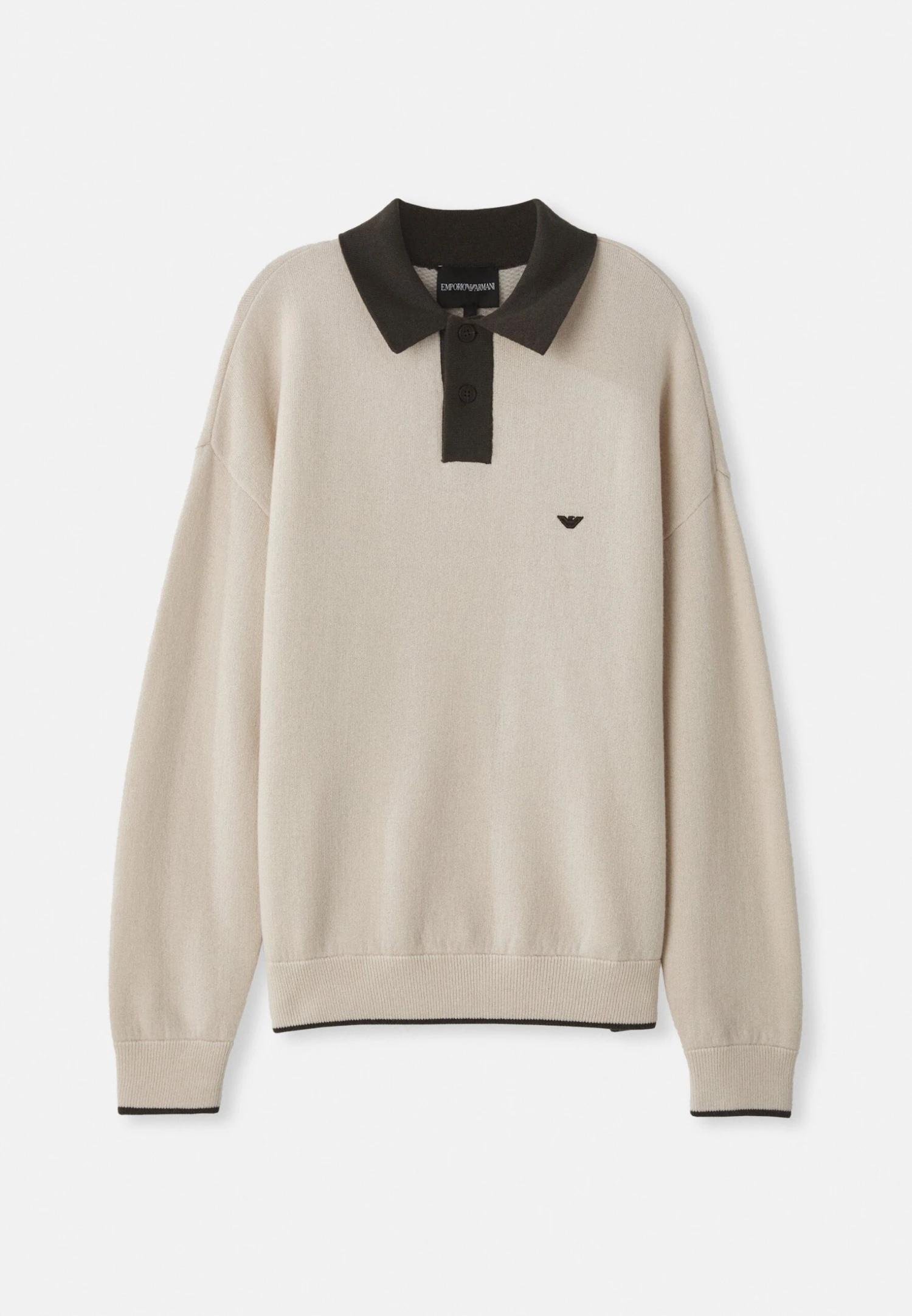 Emporio Armani Jumper - French Oak/black Ink 7 Emporio Armani Jumper - French Oak/black Ink - Image 5