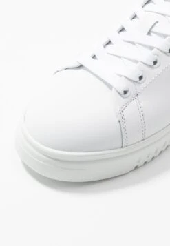 Emporio Armani Trainers - White/Ecru -Total Wear Store 9f374709082549819d810e6e55e9c8ed