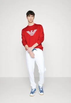 Emporio Armani Sweatshirt - Fuoco Eagle -Total Wear Store 9f54cd6228f64ed885e243fbf7fc9940