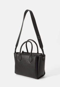 Emporio Armani SHOPPING BAG - Cross Body Bag - Nero/taupe -Total Wear Store 9fa2a5f77c2341b394d08db232a7f0e4