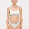 Emporio Armani BRALETTE BRAZILIAN - Bustier - Ivory -Total Wear Store 9fe273f24749471dba347cf223f80d23