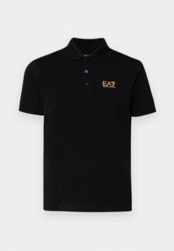 EA7 Emporio Armani TRAIN CORE - Polo Shirt - Black -Total Wear Store a00c1aae92114e69b2bbb39b50e1816e