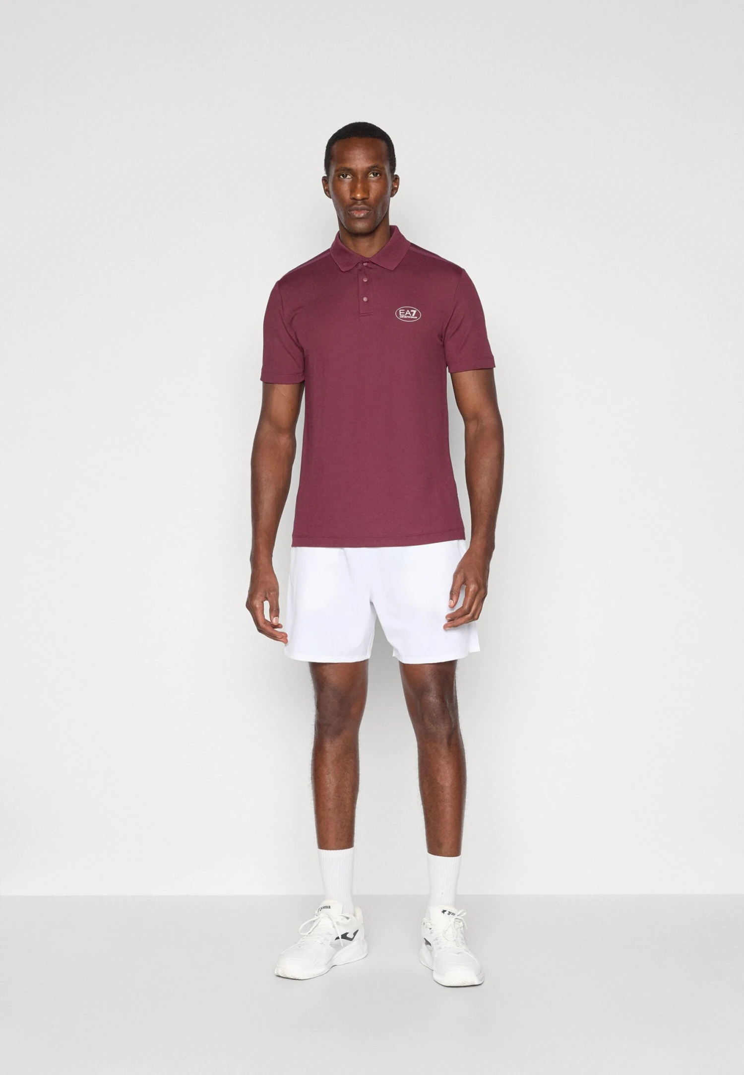 EA7 Emporio Armani TENNIS PRO - Polo Shirt - Bordeaux 4 EA7 Emporio Armani TENNIS PRO - Polo Shirt - Bordeaux - Image 2