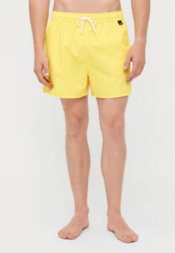 EA7 Emporio Armani BEACHWEAR - Swimming Shorts - Cyber Yellow