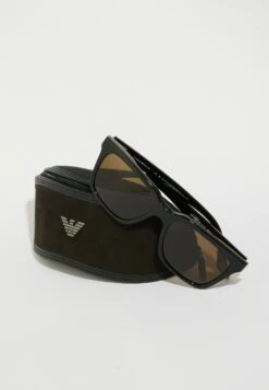 Emporio Armani Sunglasses - Black/beige/brown -Total Wear Store a05203385fa64d78a48cb213523ef9f1