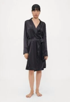 Emporio Armani DRESSING GOWN - Dressing Gown - Black