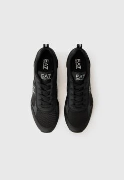 EA7 Emporio Armani UNISEX - Trainers - Triple Black/silver-coloured -Total Wear Store a0da9fd1261046c29b5808eaa9cb83e0