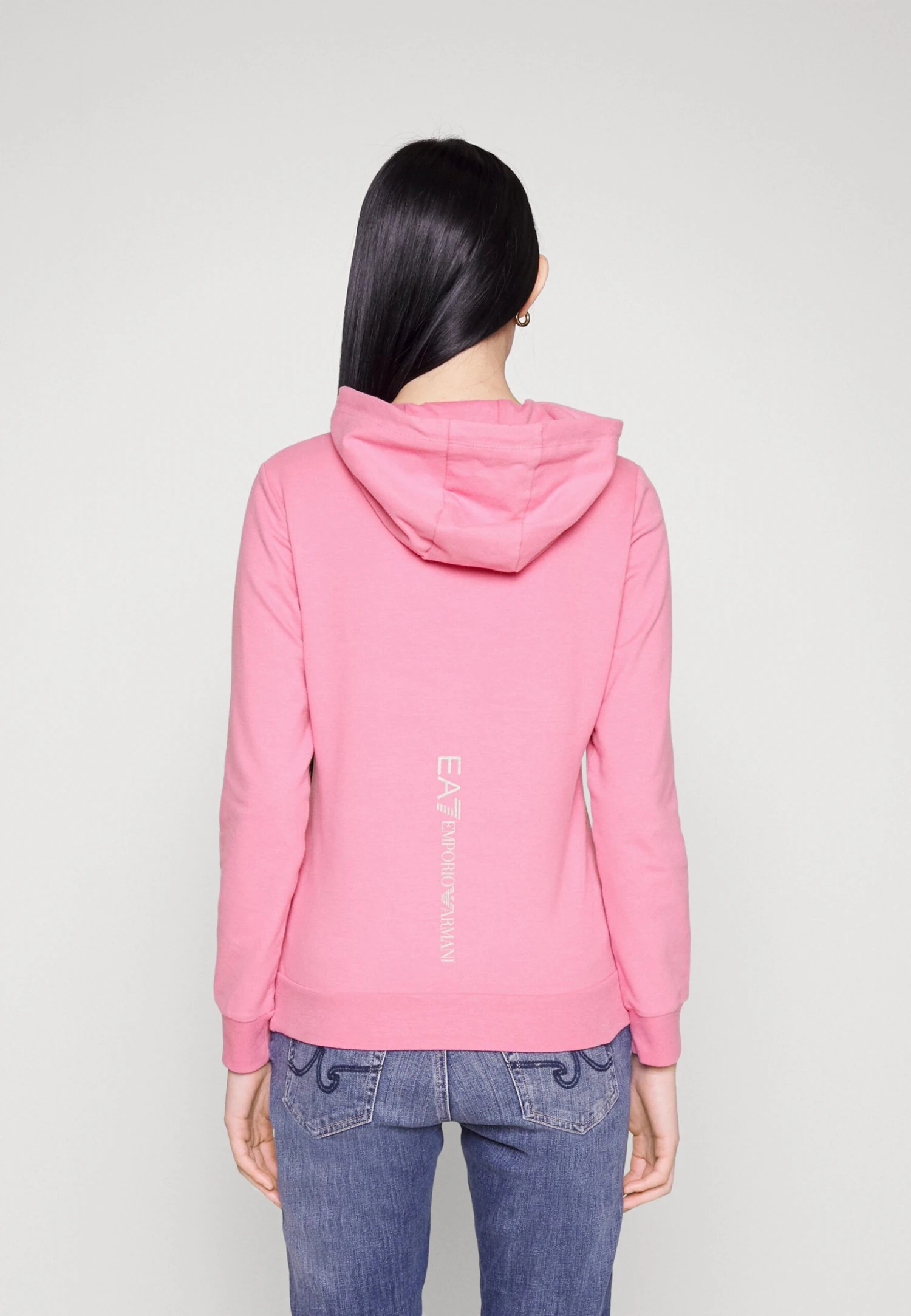 EA7 Emporio Armani Hoodie - Rosa/Gold 5 EA7 Emporio Armani Hoodie - Rosa/Gold - Image 3