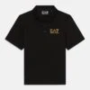 EA7 Emporio Armani UNISEX - Polo Shirt - Black/gold-coloured -Total Wear Store a0fba4a64c2d4a5cbdf3bdb1b8a298b4