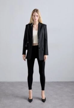 EA7 Emporio Armani Leggings - Trousers - Black/cement -Total Wear Store a10c3c9e8f124fb0b62e31a04a9bc588