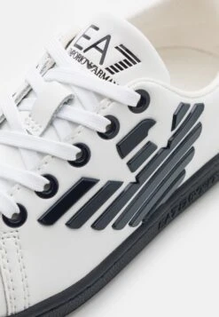 EA7 Emporio Armani Unisex - Trainers - White/Blue 13 EA7 Emporio Armani Unisex - Trainers - White/Blue -Total Wear Store a179bfa8166d4cf5b1a4e9ad0903239f