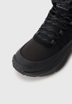 EA7 Emporio Armani CRUSHER SONIC UNISEX - High-top Trainers - Triple Black -Total Wear Store a195a28c0c494719991b2fd167afa2ee