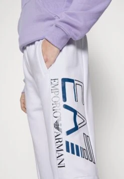 EA7 Emporio Armani Trouser - Tracksuit Bottoms - White -Total Wear Store a206516ca55b488cb5930d4f11fc8cb1