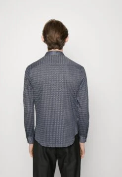 Emporio Armani Camicia - Shirt - Blue -Total Wear Store a2b1a6ae8df347d0a0d6e130c72a8782