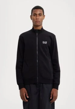 EA7 Emporio Armani TRAIN CORE - Zip-up Sweatshirt - Black