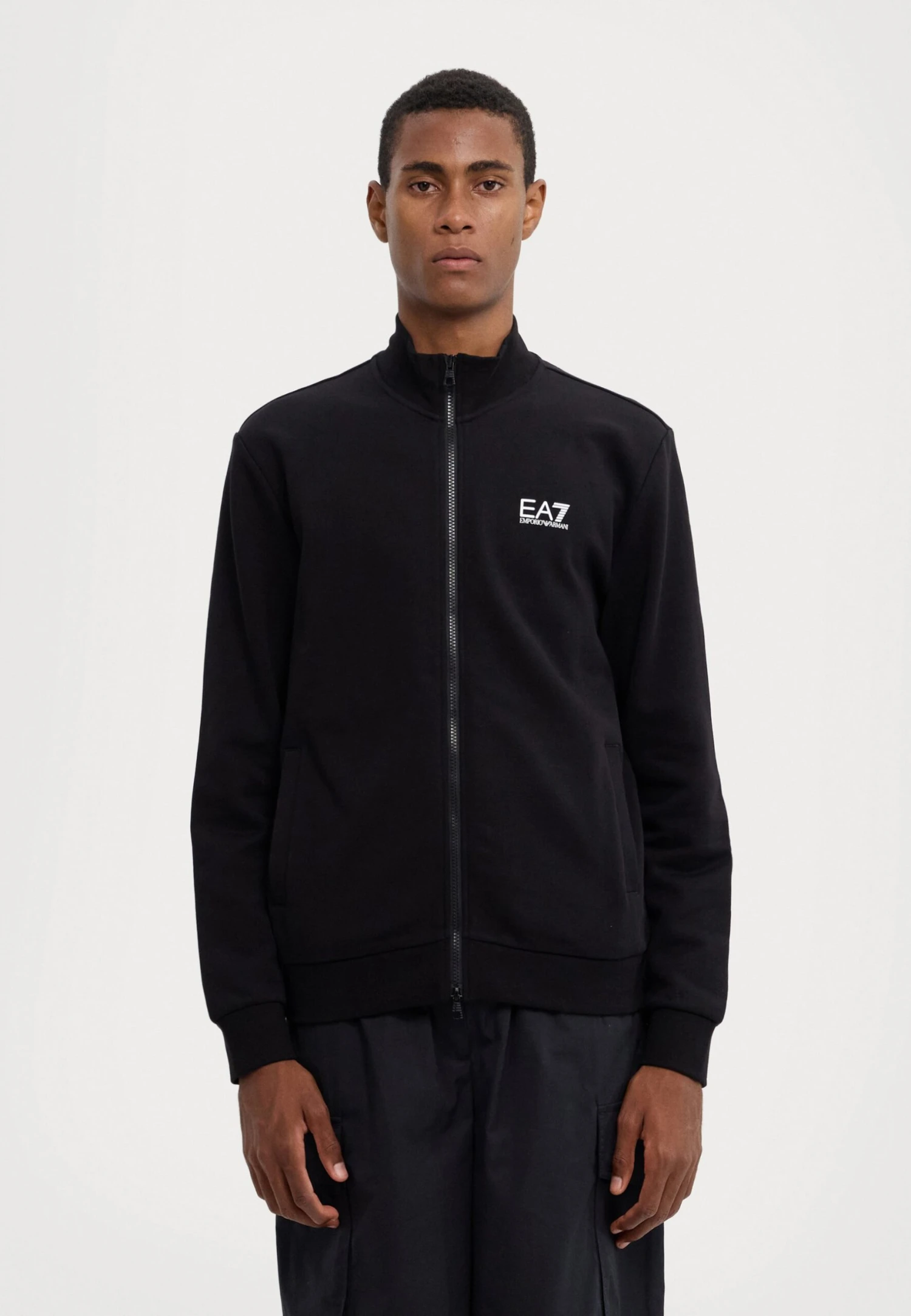 EA7 Emporio Armani TRAIN CORE - Zip-up Sweatshirt - Black 3 EA7 Emporio Armani TRAIN CORE - Zip-up Sweatshirt - Black