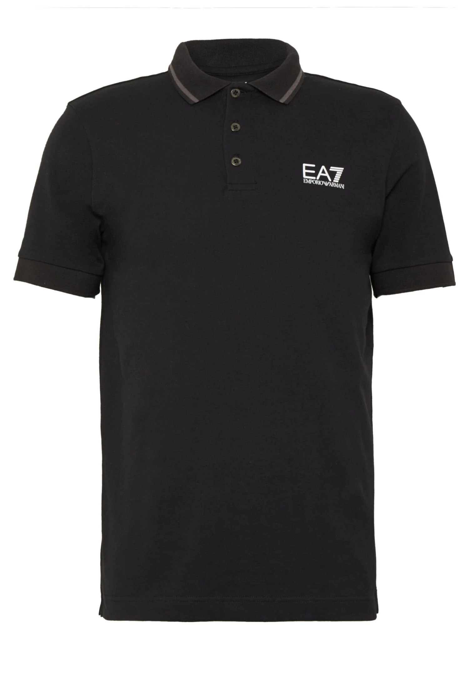 EA7 Emporio Armani Polo Shirt - Black 8 EA7 Emporio Armani Polo Shirt - Black - Image 6