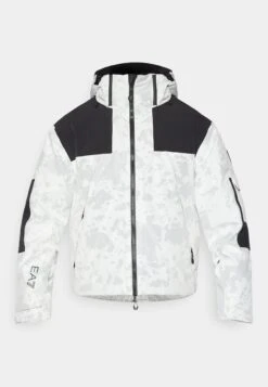 EA7 Emporio Armani CORTINA - Ski Jacket - Fancy White -Total Wear Store a3abf27ce3c1495f8329fef4bd123b69