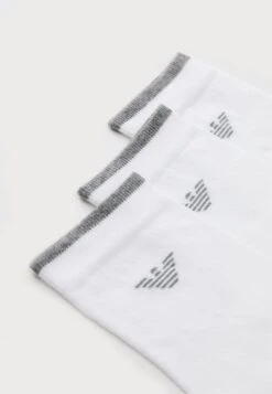 Emporio Armani SHORT SOCKS 3 PACK SHORT SOCKS - Socks - White/white/white -Total Wear Store a3cc7c13af644e3d88287f87468b0f18