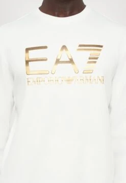EA7 Emporio Armani TRAIN LOGO - Sweatshirt - White -Total Wear Store a4d5b005ae5f46da890c54ef9d52bbf7