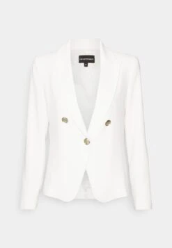 Emporio Armani Jackets - Blazer - Bianco Caldo -Total Wear Store a4d949a80bb54bbeaddcac2e68958625