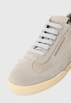 Emporio Armani Trainers - Stone -Total Wear Store a50018e564754d568e09f18347404c79