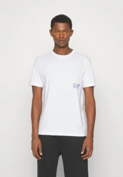 EA7 Emporio Armani Print T-Shirt - Bianco -Total Wear Store a5c4b915ebb447a1ab5c8f3444d5e10d