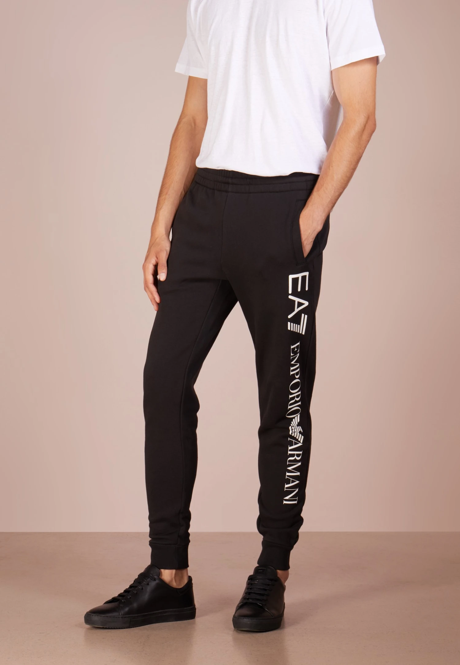 EA7 Emporio Armani Trouser - Tracksuit Bottoms - Black 3 EA7 Emporio Armani Trouser - Tracksuit Bottoms - Black